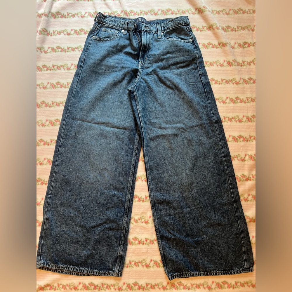 GAP Wide Leg Dark Blue Jeans